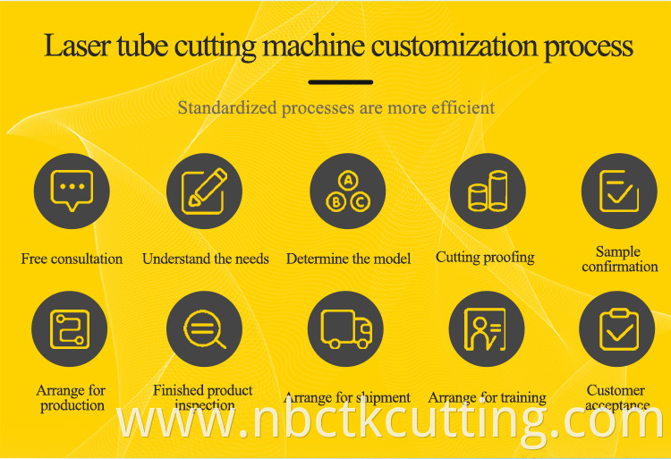 Automatic 3D laser pipe cutting machine